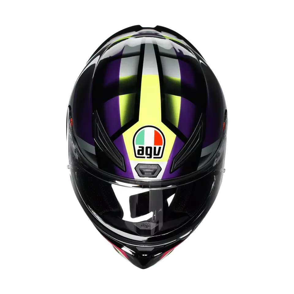 AGV K1 S Fastlap Black/Purple/Pink Helmet - AGV | SuperBike Store India