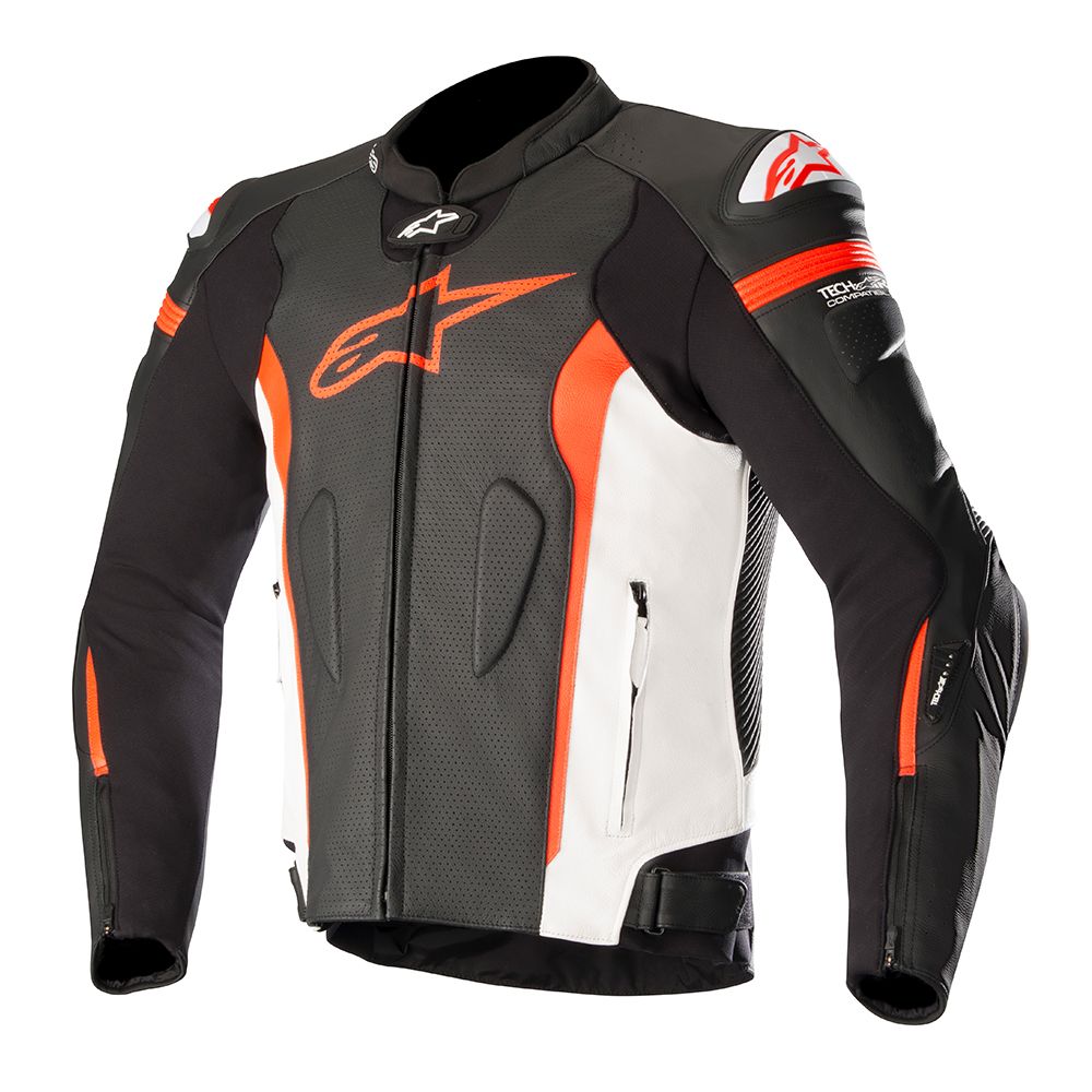 Alpinestars Missile Leather Jacket Tech Air Compatible - Alpinestars | SuperBike Store India