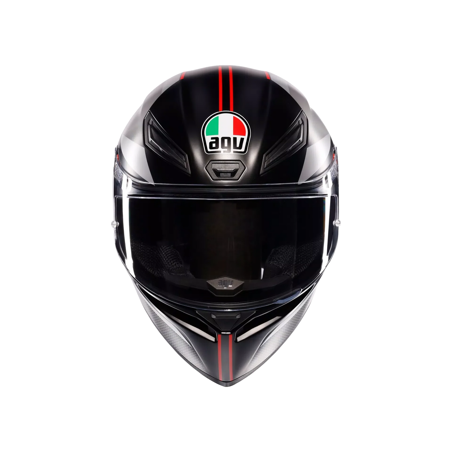 AGV K1 S Lap Matt Black/Grey/Red Helmet - AGV | SuperBike Store India