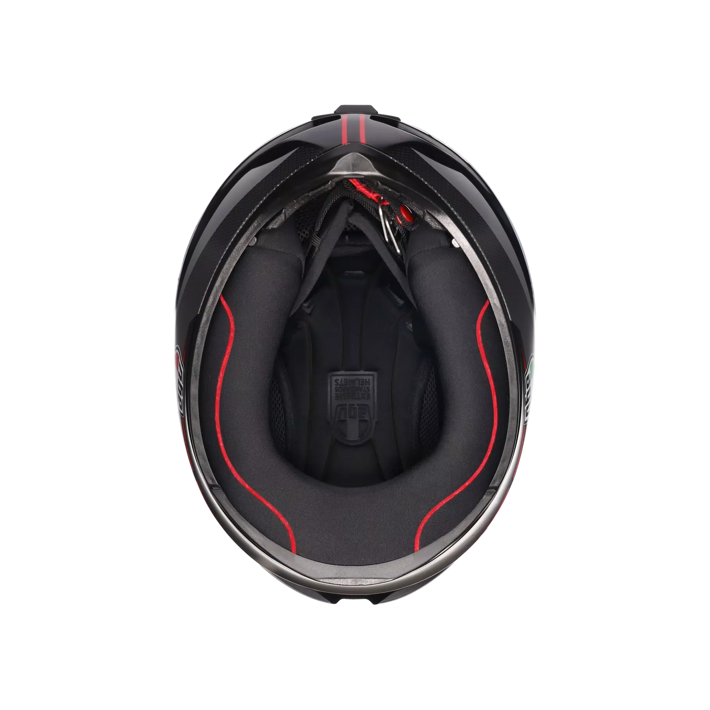 AGV K1 S Lap Matt Black/Grey/Red Helmet - AGV | SuperBike Store India