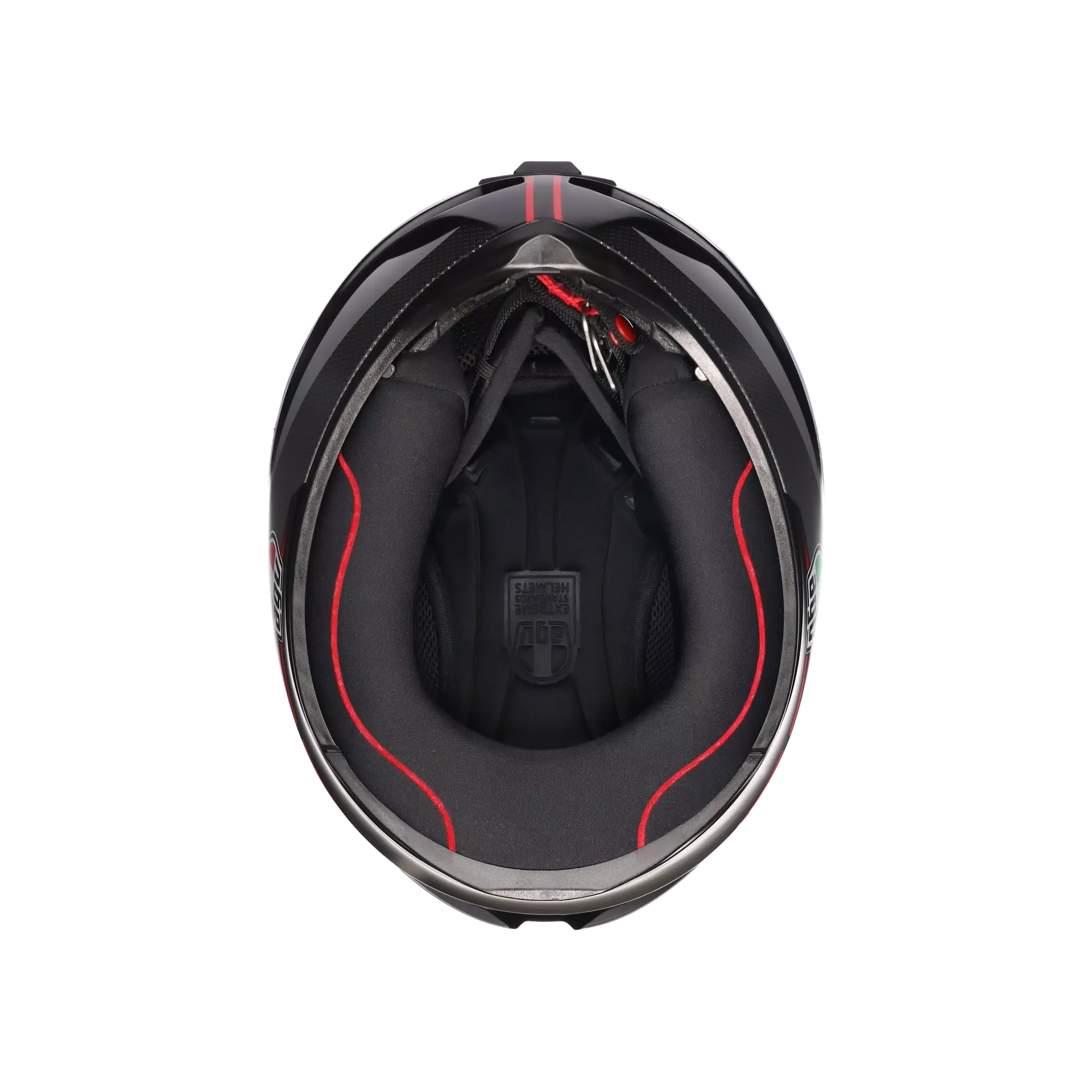 AGV K1 S Lap Matt Black/Grey/Red Helmet - AGV | SuperBike Store India
