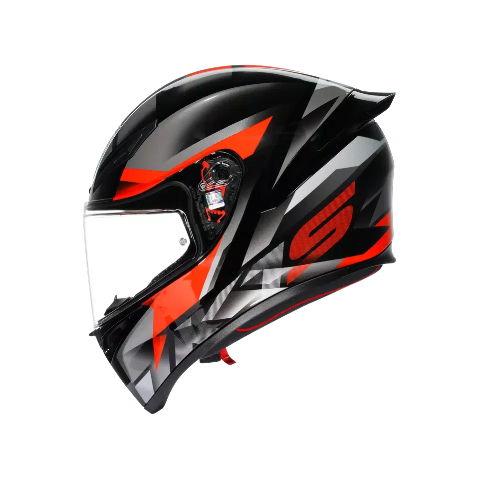 AGV K1 S Fastlap Black/Grey/Red Helmet - AGV | SuperBike Store India
