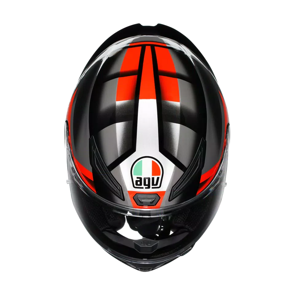 AGV K1 S Fastlap Black/Grey/Red Helmet - AGV | SuperBike Store India