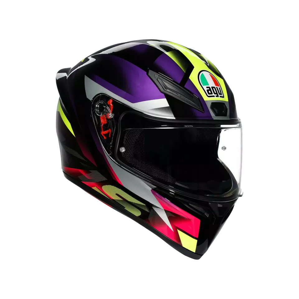 AGV K1 S Fastlap Black/Purple/Pink Helmet - AGV | SuperBike Store India