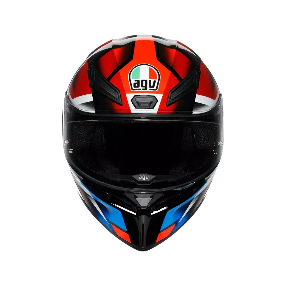 AGV K1 S Fastlap Black/Red/Blue Helmet - AGV | SuperBike Store India