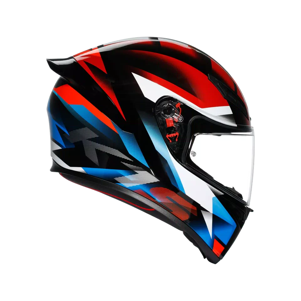 AGV K1 S Fastlap Black/Red/Blue Helmet - AGV | SuperBike Store India