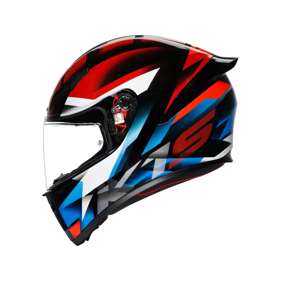 AGV K1 S Fastlap Black/Red/Blue Helmet - AGV | SuperBike Store India