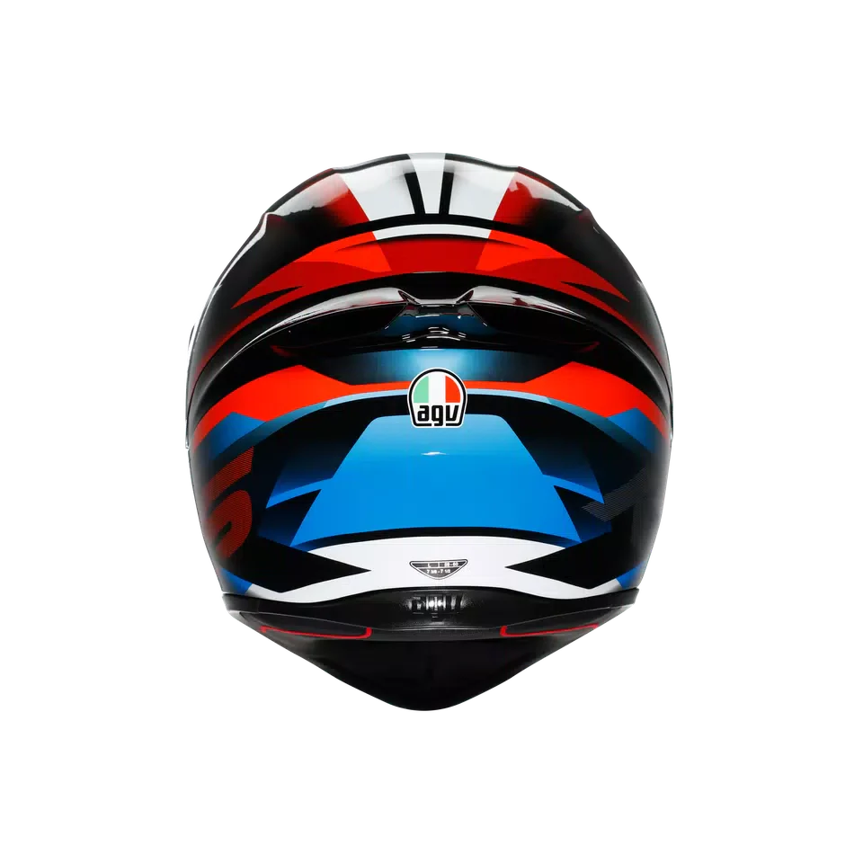 AGV K1 S Fastlap Black/Red/Blue Helmet - AGV | SuperBike Store India