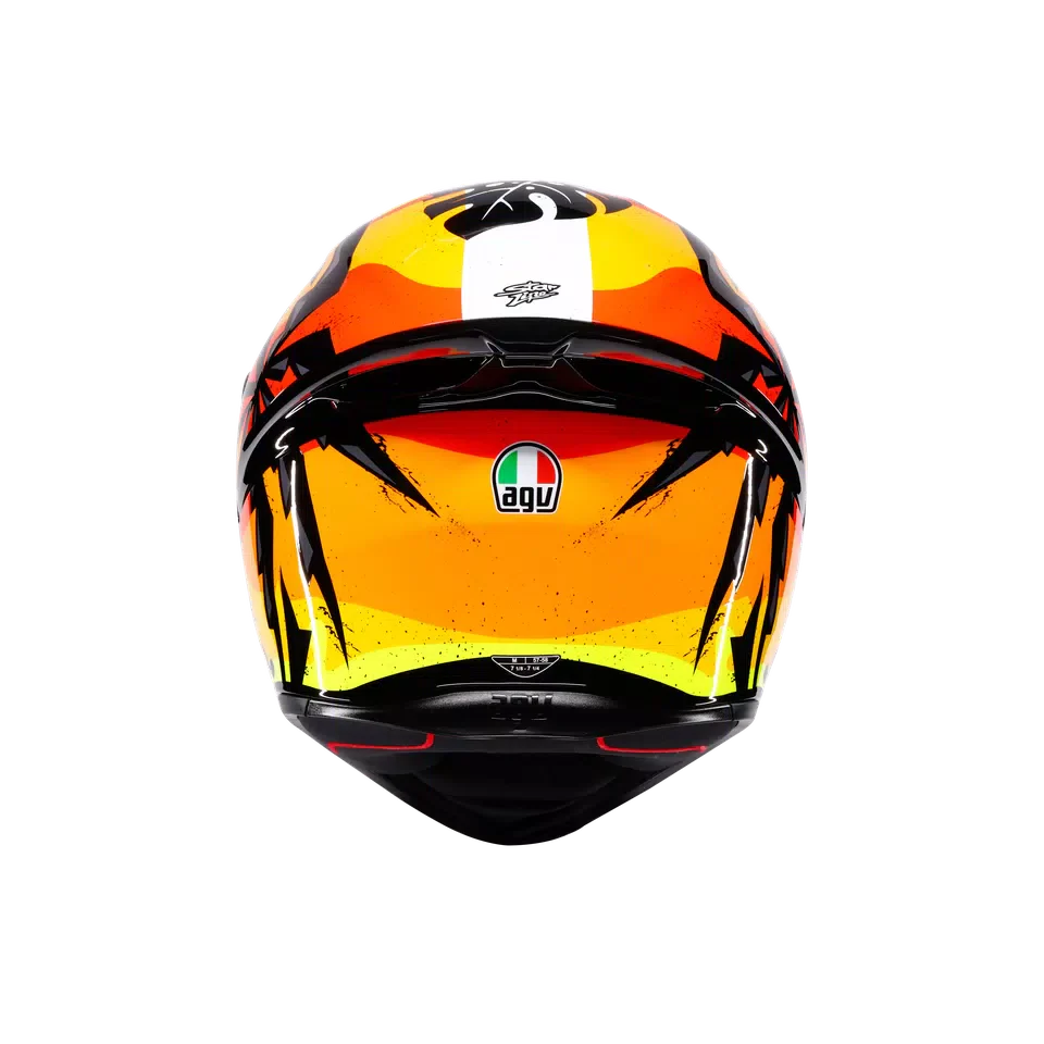 AGV K1 S Tropicrush Black/Orange Helmet - AGV | SuperBike Store India