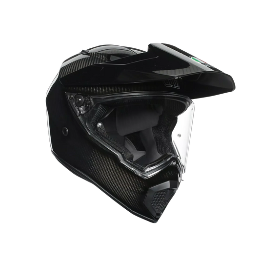 AGV AX9 Helmet - Mono Glossy Carbon - AGV | SuperBike Store India