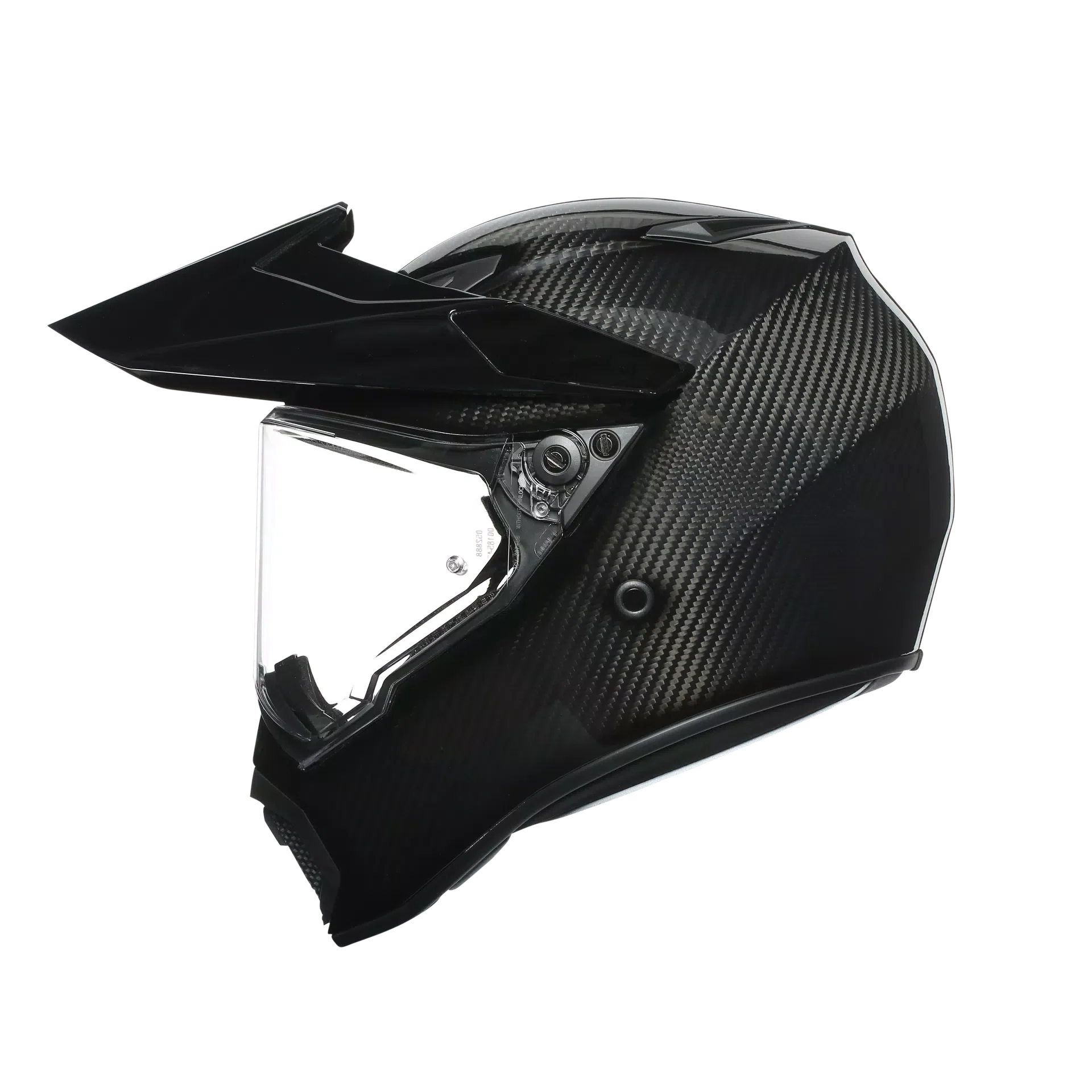 AGV AX9 Helmet - Mono Glossy Carbon - AGV | SuperBike Store India