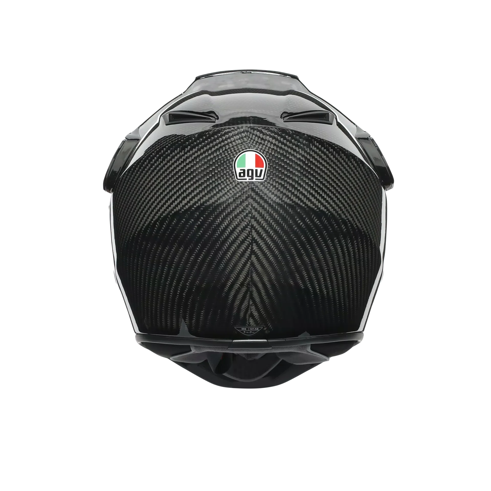 AGV AX9 Helmet - Mono Glossy Carbon - AGV | SuperBike Store India