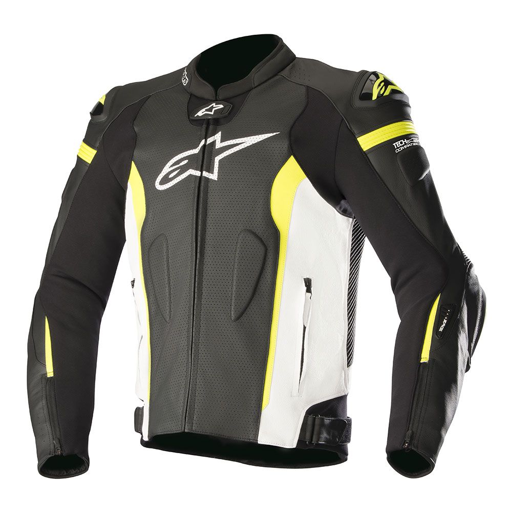 Alpinestars Missile Leather Jacket Tech Air Compatible - Alpinestars | SuperBike Store India