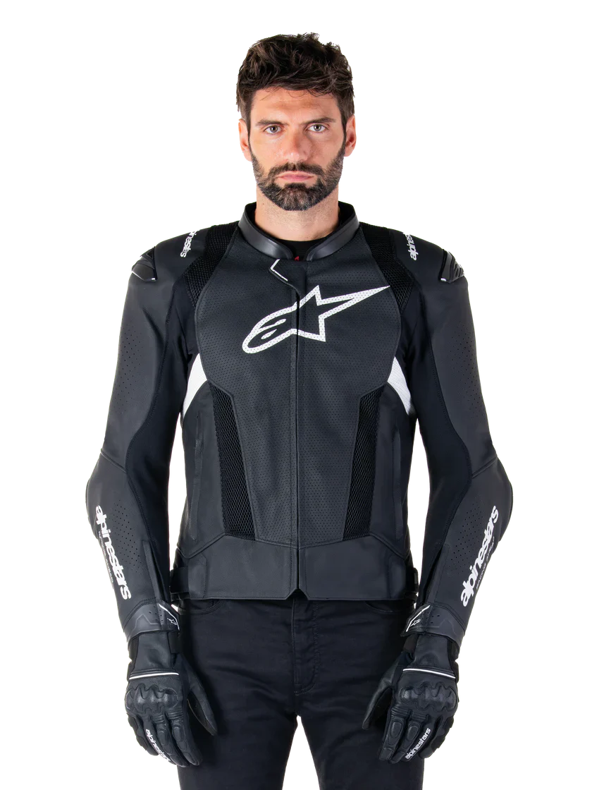 Alpinestars Missile V3 Airflow Leather Jacket - Alpinestars | SuperBike Store India