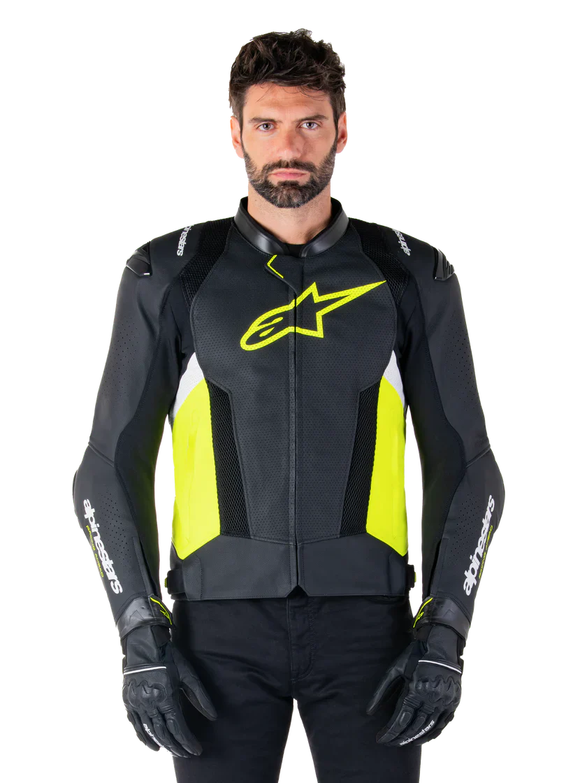 Alpinestars Missile V3 Airflow Leather Jacket - Alpinestars | SuperBike Store India